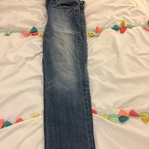 Light JCrew Straight Jeans
